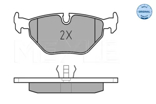 MEYLE Brake Pad Set, disc brake (0252099517)