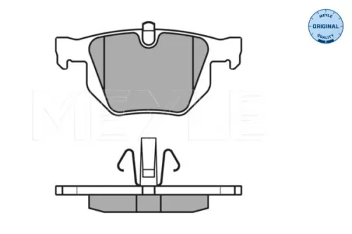 MEYLE Brake Pad Set, disc brake (0252355017)