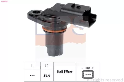 Sensor, camshaft position