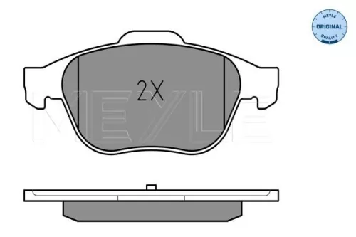 MEYLE Brake Pad Set, disc brake (0252324518)
