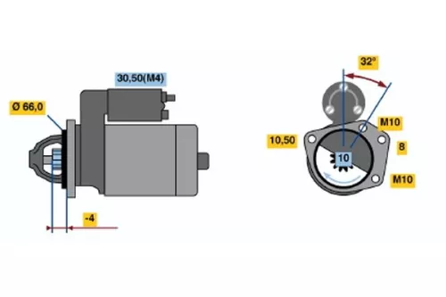 BOSCH Starter (0986020141)