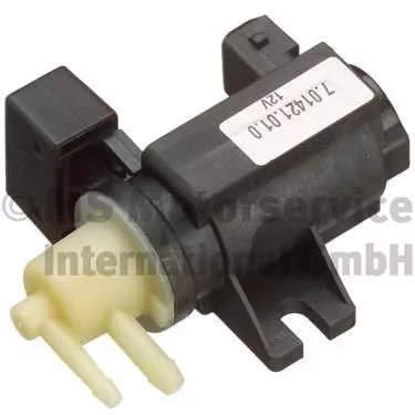 Pressure converter, turbocharger