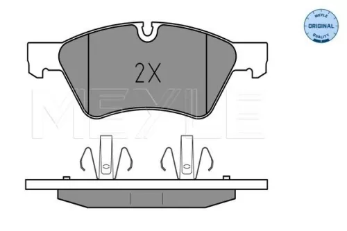 MEYLE Brake Pad Set, disc brake (0252392221)