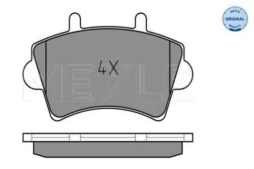 MEYLE Brake Pad Set, disc brake (0252361318)