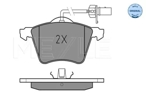 MEYLE Brake Pad Set, disc brake (0252103419/W)