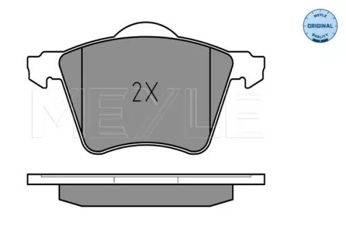 MEYLE Brake Pad Set, disc brake (0252103419/W)