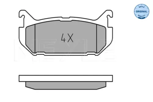 MEYLE Brake Pad Set, disc brake (0252176614)