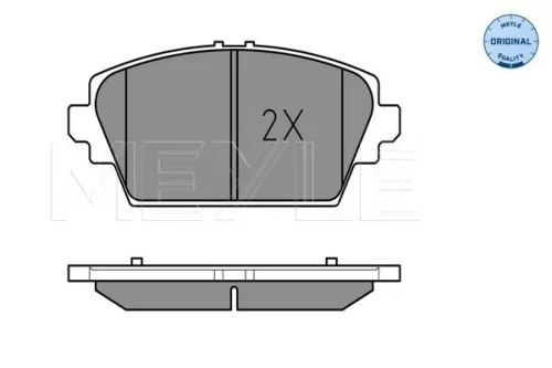 MEYLE Brake Pad Set, disc brake (0252309416/W)