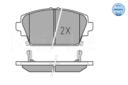 MEYLE Brake Pad Set, disc brake (0252309416/W)