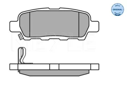MEYLE Brake Pad Set, disc brake (0252387114/W)