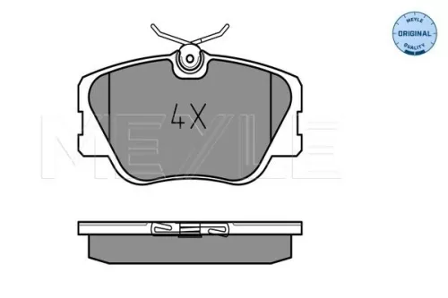 MEYLE Brake Pad Set, disc brake (0252094119)