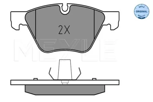 MEYLE Brake Pad Set, disc brake (0252379420)