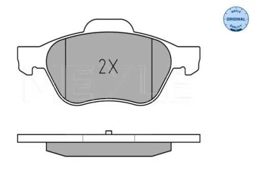MEYLE Brake Pad Set, disc brake (0252321518)