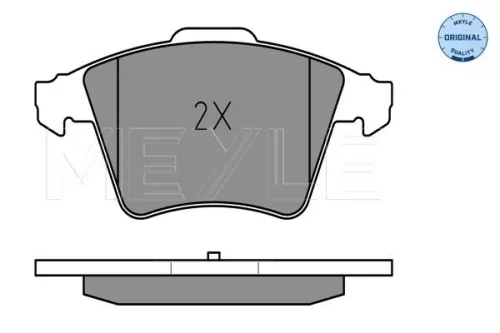 MEYLE Brake Pad Set, disc brake (0252374618/W)