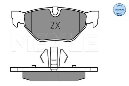 MEYLE Brake Pad Set, disc brake (0252392617)