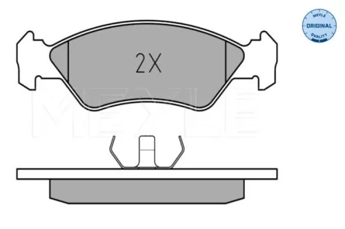 MEYLE Brake Pad Set, disc brake (0252120217)