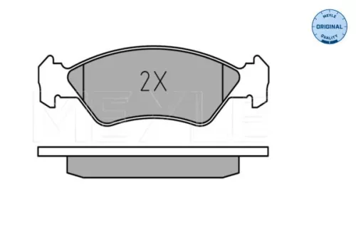 MEYLE Brake Pad Set, disc brake (0252120217)