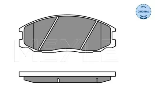 MEYLE Brake Pad Set, disc brake (0252356916/W)