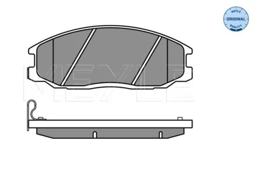 MEYLE Brake Pad Set, disc brake (0252356916/W)