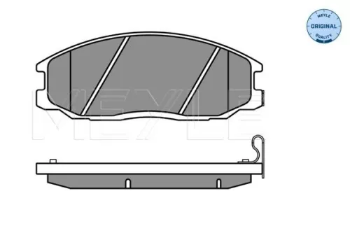 MEYLE Brake Pad Set, disc brake (0252356916/W)