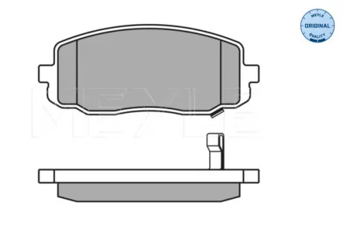 MEYLE Brake Pad Set, disc brake (0252427516/W)