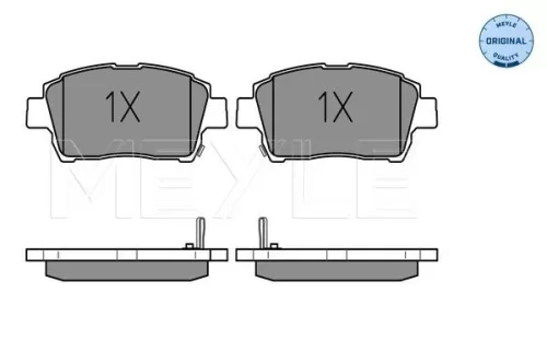MEYLE Brake Pad Set, disc brake (0252351017)