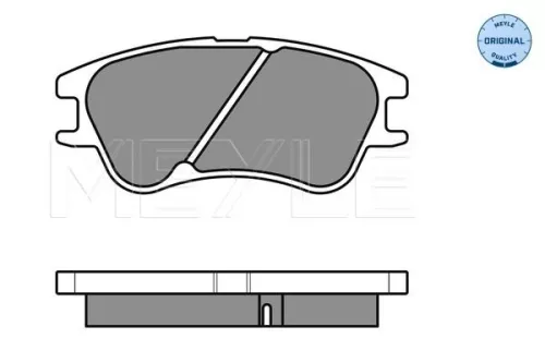 MEYLE Brake Pad Set, disc brake (0252427713/W)