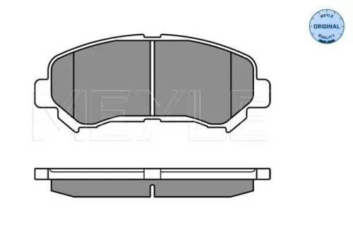 MEYLE Brake Pad Set, disc brake (0252463217)