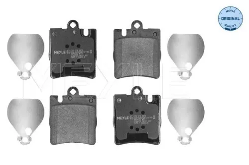 MEYLE Brake Pad Set, disc brake (0252189915)