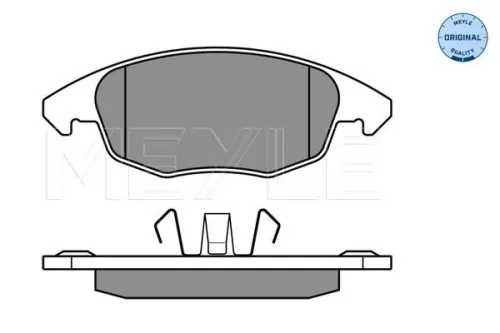 MEYLE Brake Pad Set, disc brake (0252453818)
