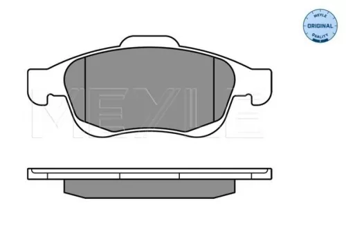 MEYLE Brake Pad Set, disc brake (0252453818)