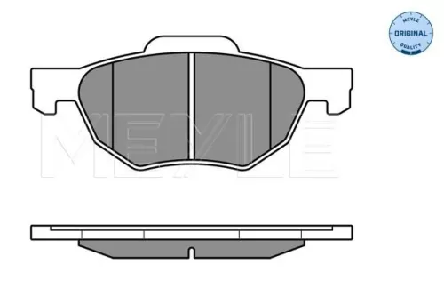 MEYLE Brake Pad Set, disc brake (0252372017/W)