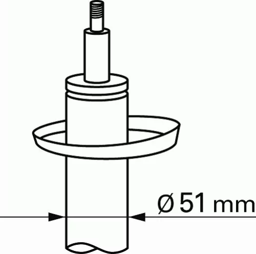 SACHS Shock Absorber (313 671)
