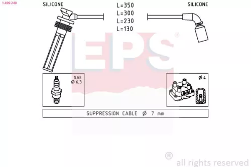 EPS Ignition Cable Kit (1-499-249)