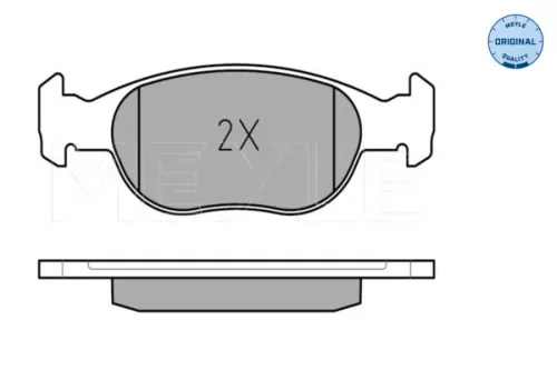MEYLE Brake Pad Set, disc brake (0252318118)