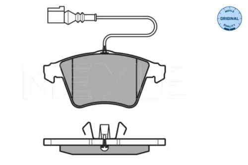 MEYLE Brake Pad Set, disc brake (0252374919/W)