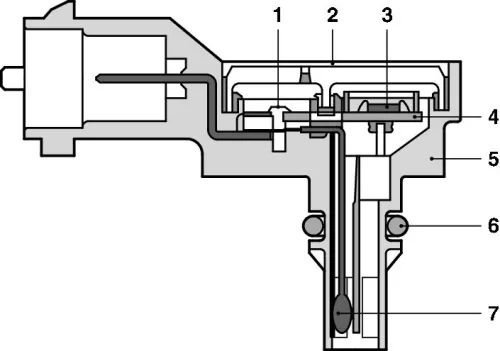 BOSCH Sensor, boost pressure (0281002487)