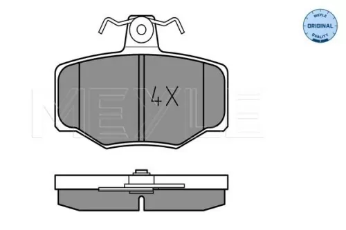 MEYLE Brake Pad Set, disc brake (0252154515)