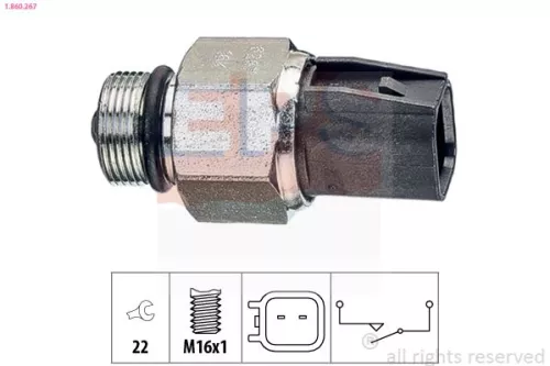 EPS Switch, reverse light (1-860-267)