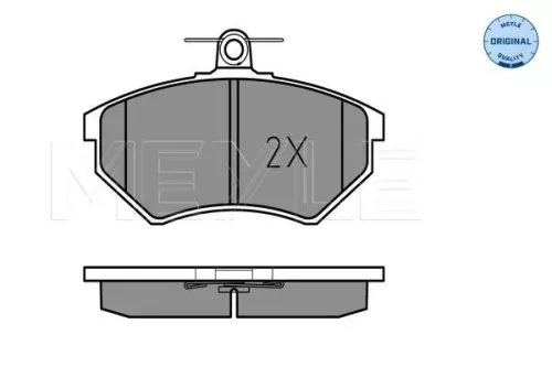 MEYLE Brake Pad Set, disc brake (0252136619/W)