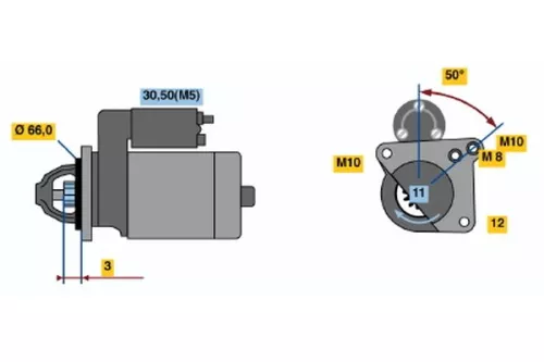 BOSCH Starter (0986020131)