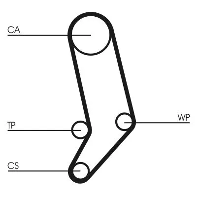 CONTINENTAL CTAM Water Pump & Timing Belt Kit (CT939WP6)