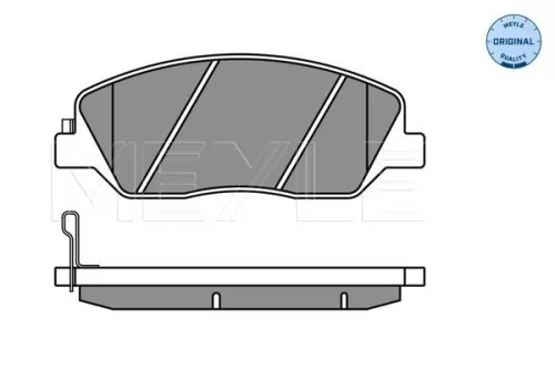 MEYLE Brake Pad Set, disc brake (0252435117/W)