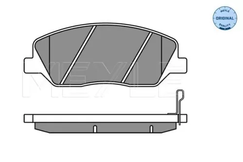 MEYLE Brake Pad Set, disc brake (0252435117/W)