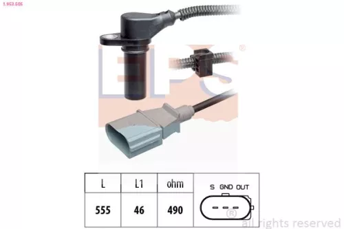 EPS Sensor, crankshaft pulse (1-953-505)