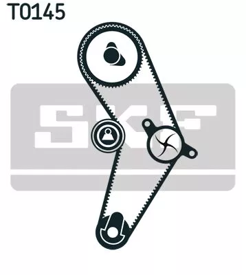 SKF Water Pump & Timing Belt Kit (VKMC01113-1)