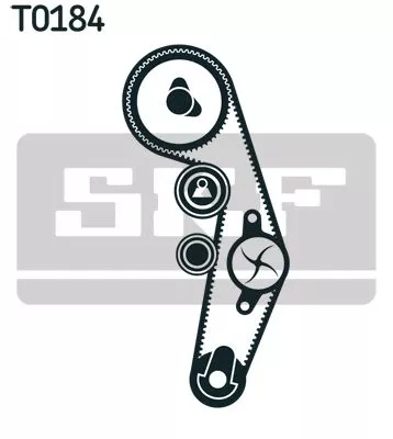 SKF Water Pump & Timing Belt Kit (VKMC01250-1)