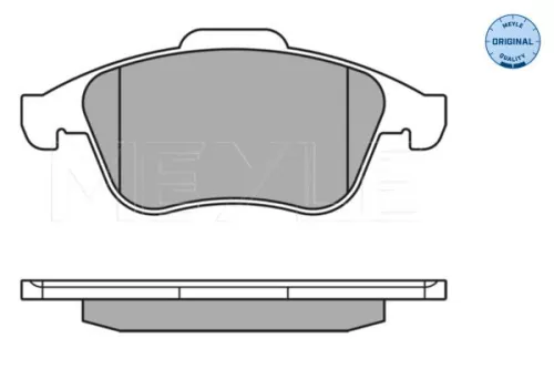 MEYLE Brake Pad Set, disc brake (0252471018)