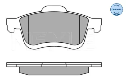 MEYLE Brake Pad Set, disc brake (0252472720/W)