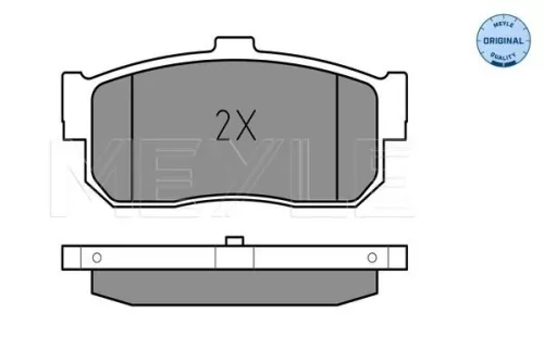 MEYLE Brake Pad Set, disc brake (0252171316/W)